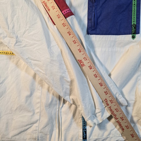 Cookies All Conditions Colorblock Full Zip Hoodie Hooded Jacket Men's Size Large - Picture 12 of 12